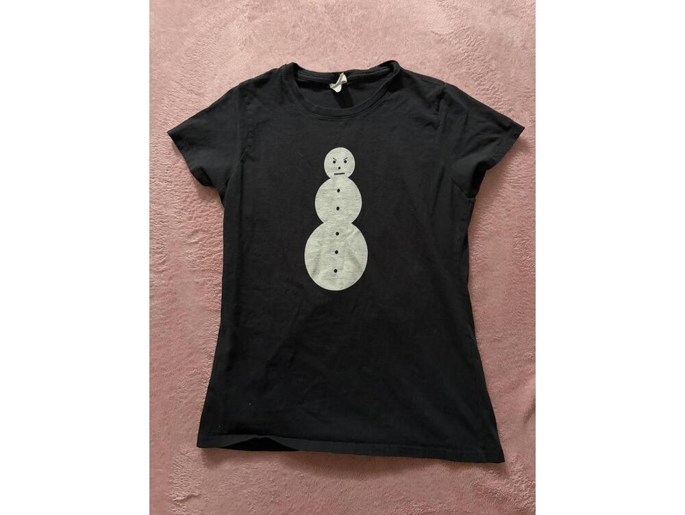 Jeezy angry Snowman Graphic T-Shirt Small